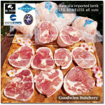 Lamb LEG BONELESS frozen Australia MIDFIELD half cut +/- 1.5kg (price/kg)